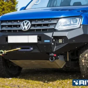 Livraison Express PARE CHOCS AVANT RIVAL EN ALUMINIUM POUR VOLKSWAGEN AMAROK A PARTIR DE 2010 SANS FEUX LED