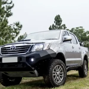 Populaire PARE CHOCS AVANT RIVAL EN ALUMINIUM POUR TOYOTA HILUX VIGO DE 2012 A 2015 SANS FEUX LED