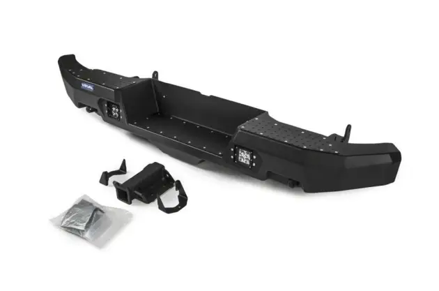 Offre Du Jour PARE CHOCS ARRIERE RIVAL EN ALUMINIUM POUR TOYOTA HILUX VIGO ET REVO SANS FEUX LED
