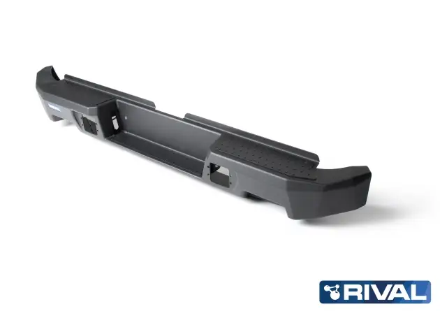 Offre Limitée PARE CHOCS ARRIERE RIVAL EN ALUMINIUM POUR NISSAN NAVARA D23 A PARTIR DE 2015 SANS FEUX LED