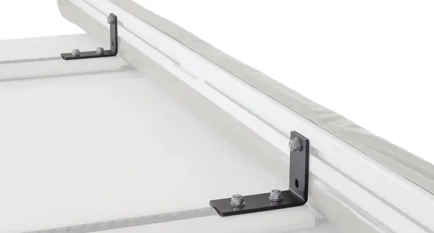 KIT DE FIXATION UNIVERSEL POUR AUVENT SUR BARRE DE TOIT VORTEX ET GALERIE RHINO RACK (105 X 80 MM) Commande En Gros