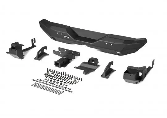 PARE CHOCS ARRIERE COURT RIVAL EN ALUMINIUM POUR JEEP WRANGLER JL Produit De Marque