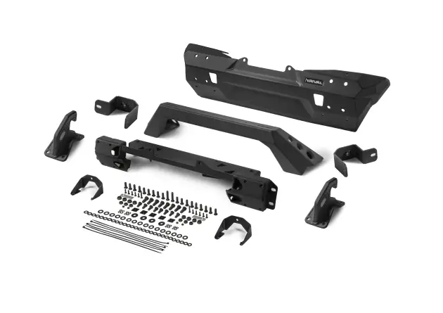 PARE CHOCS AVANT COURT RIVAL EN ALUMINIUM POUR JEEP WRANGLER JK ET JL Meilleur Choix