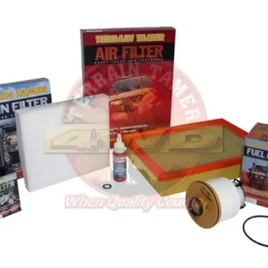 Solde KIT 4 FILTRES TERRAIN TAMER POUR TOYOTA HILUX REVO A PARTIR DE 2016