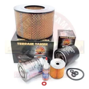KIT 3 FILTRES TERRAIN TAMER TOYOTA LAND CRUISER HZJ73 (AVEC PREFILTRE A CARBURANT D'ORIGINE) Dernière Chance