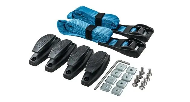 Soldes KIT 2 SANGLES RAPIDE ET 4 ANCRAGES RHINO RACK POUR GALERIE PIONEER