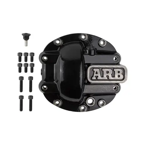 Livraison Gratuite COUVRE DIFFERENTIEL ARB PONT DANA 30 POUR JEEP NOIR
