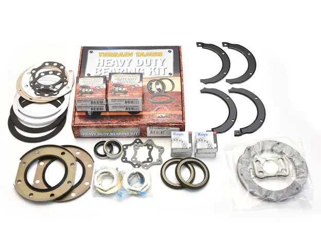 KIT PIVOT ET ROULEMENTS DE ROUES RENFORCES POUR LES 2 COTES Authentique