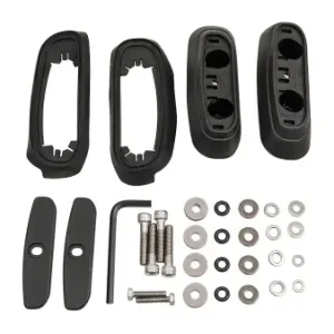 Expédition Rapide EMBASES DE FIXATION ARRIERE RHINO-RACK SERIE RCP (2 PIECES) POUR TOYOTA VDJ 200 A PARTIR DE 2008