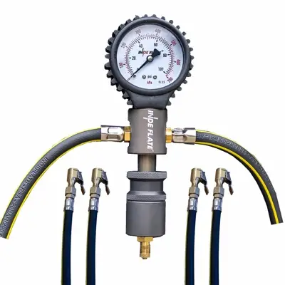 Achat Immédiat KIT SYSTEME D'EQUILIBRAGE DE PRESSION AUTOMATIQUE 4 TUYAUX AVEC MANOMETRE ANALOGIQUE
