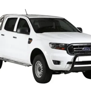 Solde PROTECTION AVANT TUBULAIRE 63MM INOX HOMOLOGUEE CE POUR FORD RANGER DE 2012 A 2023 - THERMOLAQUE NOIR