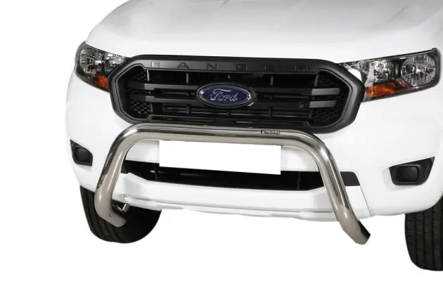 PROTECTION AVANT TUBULAIRE 76MM INOX HOMOLOGUEE CE POURFORD RANGER DE 2012 A 2023 COMPATIBLE ACC SYSTEME Nouvelle Collection