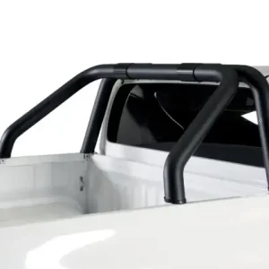 Jusqu’à Épuisement Des Stocks ROLL BAR NOIR DOUBLE TUBE INOX NOIR NEW STYLE 76MM POUR TOYOTA HILUX REVO DOUBLE ET EXTRA CABINE A PARTIR DE 2016