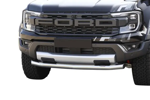 BARRE DE PROTECTION AVANT INOX 63MM POUR FORD RANGER RAPTOR A PARTIR DE 2023 Produit De Marque