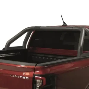 ROLL BAR INOX AVEC PLAQUE LATERALE DOUBLE TUBE 76MM POUR FORD RANGER ET FORD RANGER RAPTOR A PARTIR DE 2023 Petit Prix