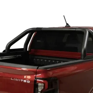 Meilleure Vente ROLL BAR INOX AVEC PLAQUE LATERALE DOUBLE TUBE 76MM POUR FORD RANGER ET FORD RANGER RAPTOR A PARTIR DE 2023