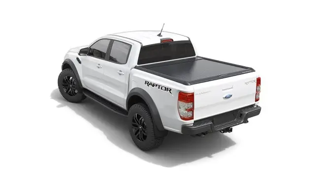 COUVRE BENNE ROLL TOP COVER NOIR MOUNTAIN TOP + ROLL BAR D'OCCASION POUR FORD RANGER RAPTOR - DOUBLE CABINE Acheter Direct