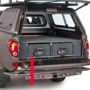 Dernière Chance AMENAGEMENT INTERIEUR DOUBLE TIROIR ARB POUR TOYOTA HILUX REVO EXTRA CABINE A PARTIR DE 2016