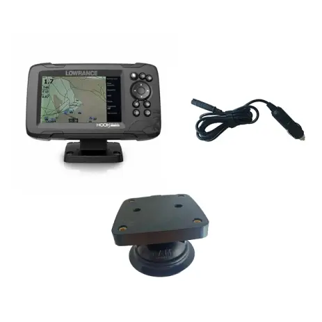 Super Prix KIT PREMIUM GPS COMPACT LOWRANCE OFFROAD HOOK REVEAL 5''