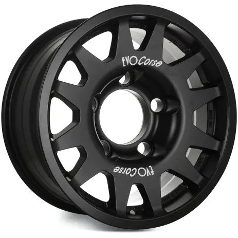 Authentique JANTE ALUMINIUM RENFORCE RAID EVO CORSE DAKAR ZERO 8x16" ET -20 NOIR MAT POUR TOYOTA HZJ/FZJ/GRJ/VDJ71/76/78/79/105