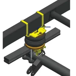 Quantité Limitée RENFORT DE SUSPENSION PNEUMATIQUE ARRIERE (BOUDINS) POUR NISSAN NAVARA D23 NP300 A PARTIR DE 2015 MODELE UNIQUEMENT A LAMES DE RESSORT (SANS COMPRESSEUR)