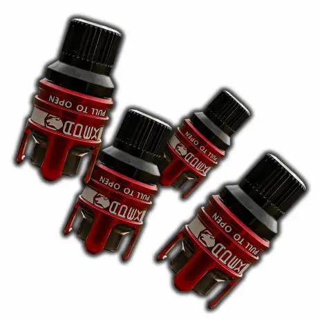 EMBOUTS DE VALVE A DEGONFLAGE RAPIDE RCV - APEX (JEU DE 4 VALVES) Vente Flash
