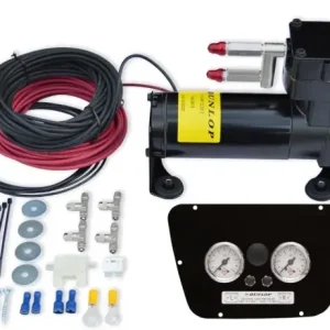 KIT COMPRESSEUR DOUBLE COMMANDE POUR GONFLAGE SUSPENSION PNEUMATIQUE DUNLOP SPECIAL MERCEDES SPRINTER A PARTIR DE 2018 COTE DROIT Promotion Saisonnière