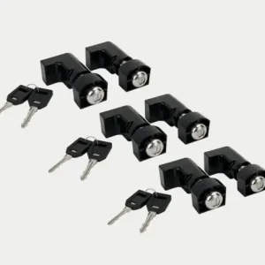 Populaire LOT DE 6 SERRURES ET 2 CLES ASSORTIES POUR TIROIRS DECKED ET RANGEMENTS LATERAUX