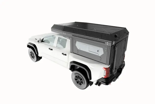 ALU CAB MODCAP CAMPER AVEC FENETRES LATERALES POUR DODGE RAM A PARTIR DE 2009 BENNE COURTE Offre Limitée