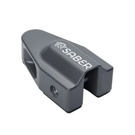 ARRET DE CABLE WEDGE EN ALUMINIUM 7075 GRIS CERAKOTE Haute Qualité
