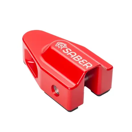 ARRET DE CABLE WEDGE EN ALUMINIUM 7075 ROUGE CERAKOTE Expédition Rapide