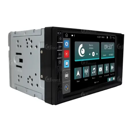 AUTORADIO ANDROID AUTO / APPLE CARPLAY 7 POUCES 2 DIN UNIVERSEL Pas Cher