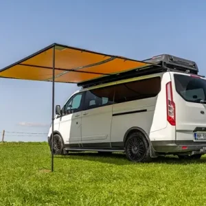 AUVENT ARB TOURING EN ALUMINIUM 3000 X 2000 MM AVEC BANDE LED INTEGREE - VERSION BLACK EDITION Offre Spéciale
