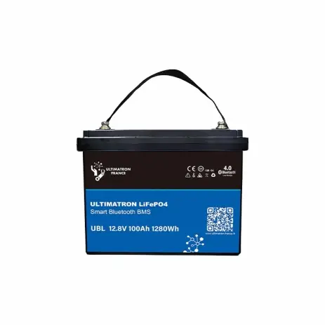 BATTERIE LITHIUM ULTIMATRON LIFEPO4 12.8V 100AH SMART BMS BLUETOOTH Commander Maintenant