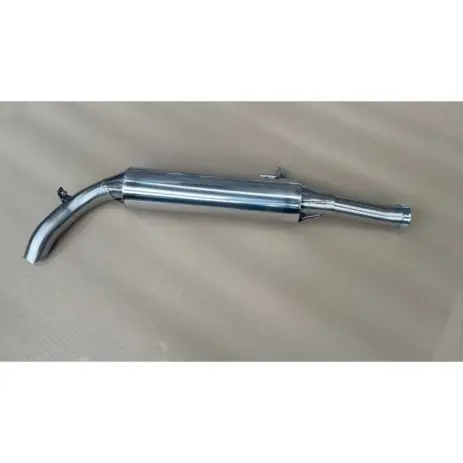 ECHAPPEMENT INOX : SORTIE LATERALE APRES TUBE PRIMAIRE POUR MERCEDES CLASSE G W463 350GD, 3.5L TD CHASSIS COURT AVEC MARCHE PIED Retour Gratuit