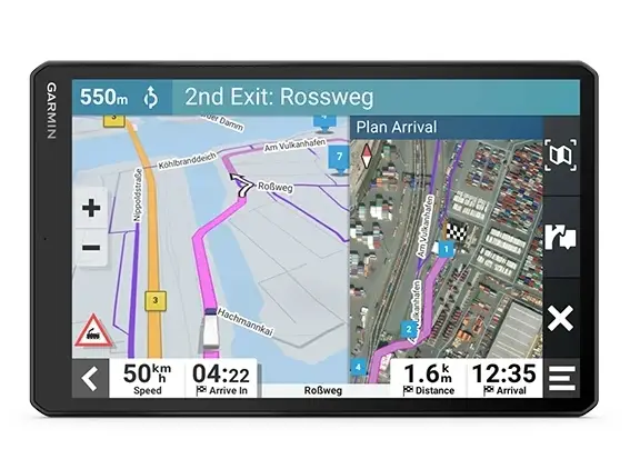 Vente Directe GPS ROUTIER AVEC ITINERAIRES PERSONNALISES GARMIN DEZL 10 POUCES LGV1010