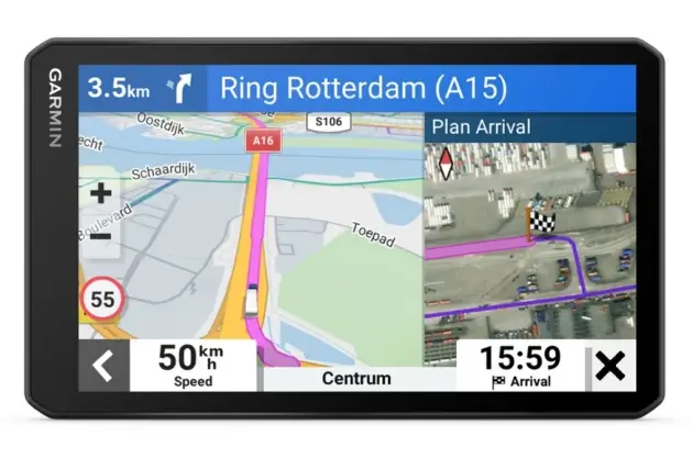 Offre Du Jour GPS ROUTIER AVEC ITINERAIRES PERSONNALISES GARMIN DEZL 7 POUCES LGV710