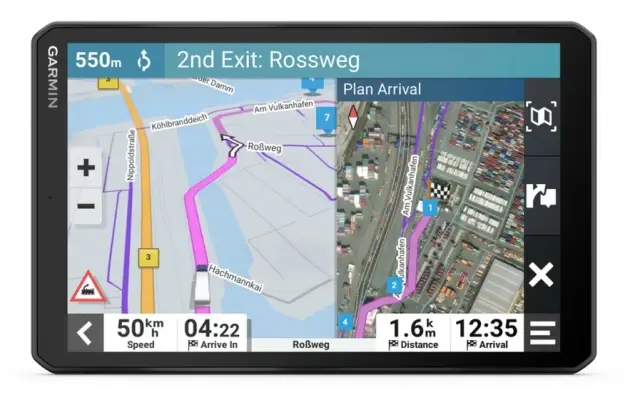 Produit De Marque GPS ROUTIER AVEC ITINERAIRES PERSONNALISES GARMIN DEZL 8 POUCES LGV810