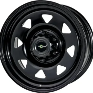 JANTE ACIER GOSS TRIANGULAR BLACK 8 X 17 ENTRAXE 5 X 150 ET 20 POUR TOYOTA SERIE 7 APRES 2000 ET J100/J105 Remise