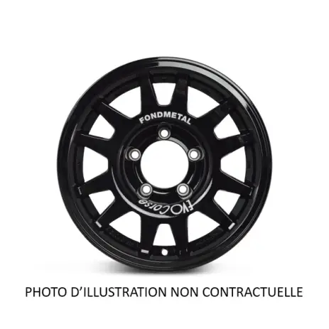 JANTE ALUMINIUM RENFORCE RAID EVO CORSE DAKAR ZERO 7x14" ET 30 NOIR BRILLANT CAN-AM - SSV Bon Marché