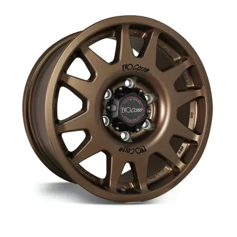 JANTE ALUMINIUM RENFORCE RAID EVO CORSE DAKAR ZERO 8x17" ET 0 BRONZE MAT POUR TOYOTA HILUX VIGO/REVO ET J120/150 Satisfait Ou Remboursé