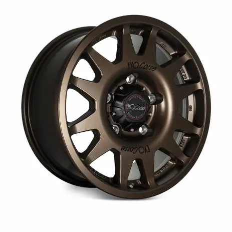 JANTE ALUMINIUM RENFORCE RAID EVO CORSE DAKAR ZERO 8x17" ET 40 BRONZE MAT POUR TOYOTA J100/200 Nouvelle Collection