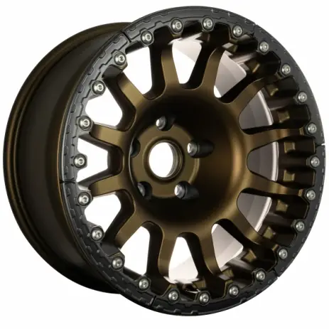 Jante aluminium renforcée EVO CORSE ATLAS BL (sans ring) bronze mat 8x17 ET13 pour Toyota Hilux Revo (2016+) Commande En Gros