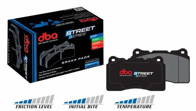 JEU PLAQUETTES DE FREIN AVANT DBA STREET SERIES CERAMIQUE POUR JEEP WRANGLER JT GLADIATOR 2020+ ET JL 2019+ Offre Exclusive
