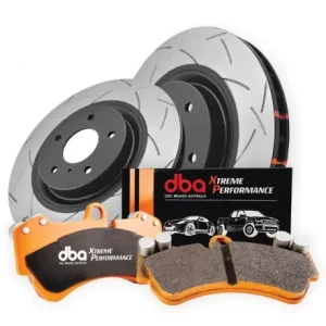 Achat Immédiat KIT COMBO DBA : DISQUES ARRIERE SERIE 4000 T3 + JEU PLAQUETTES DE FREIN ARRIERE XTREME PERFORMANCE POUR FORD RAPTOR 3.0L BITURBO 2022+ ET VW AMAROK 3.0L TDI 2022+