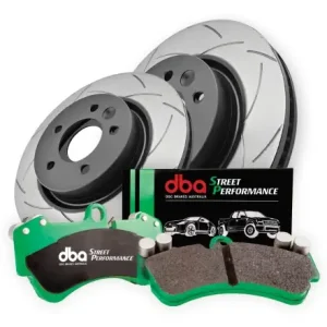 KIT COMBO DBA : DISQUES ARRIERE STREET SERIES T2 + JEU PLAQUETTES DE FREIN ARRIERE STREET PERFORMANCE POUR FORD RAPTOR 3.0L BITURBO 2022+ ET VW AMAROK 3.0L TDI 2022+ Prix Promo