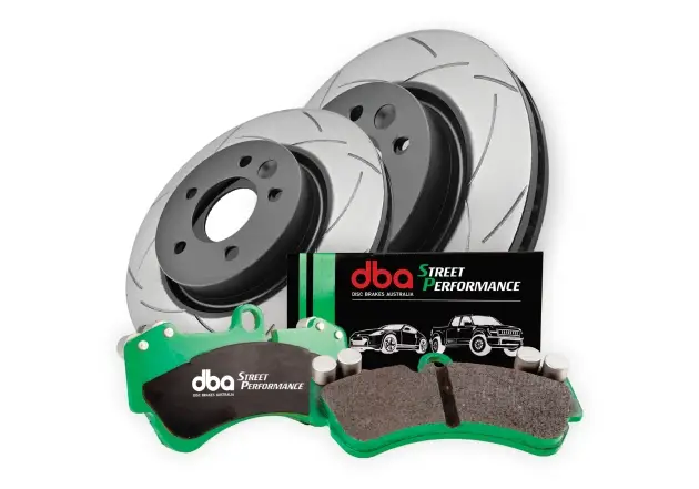 KIT COMBO DBA : DISQUES AVANT STREET SERIES T2 + JEU PLAQUETTES DE FREIN AVANT STREET PERFORMANCE POUR FORD RAPTOR 3.0L BITURBO 2022+ ET VW AMAROK 3.0L TDI 2022+ Expédié Aujourd’hui