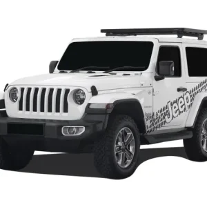 Commander Vite KIT DE 1/2 GALERIE SLIMLINE II EXTRêME POUR LE JEEP WRANGLER JL 2 PORTES (2018-JUSQU'à PRéSENT)