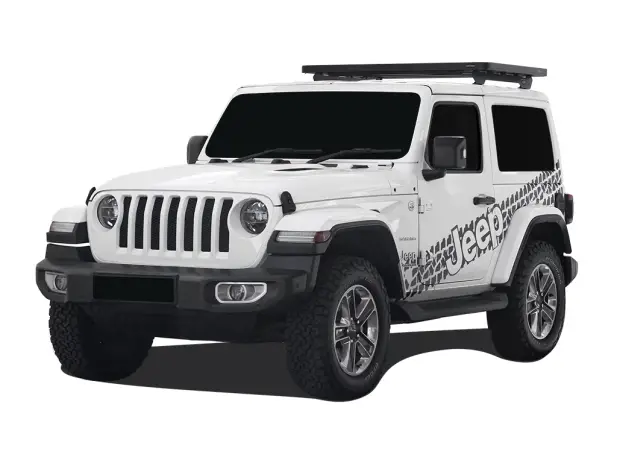 Commander Vite KIT DE 1/2 GALERIE SLIMLINE II EXTRêME POUR LE JEEP WRANGLER JL 2 PORTES (2018-JUSQU'à PRéSENT)