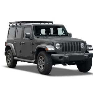 KIT DE 1/2 GALERIE SLIMLINE II POUR UNE JEEP WRANGLER 4XE (2021 - JUSQU'à PRéSENT) / HAUT - DE FRONT RUNNER Retour Gratuit